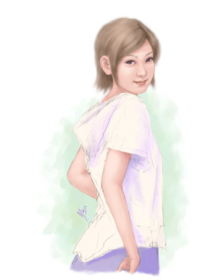 雅尚のパステルイラスト